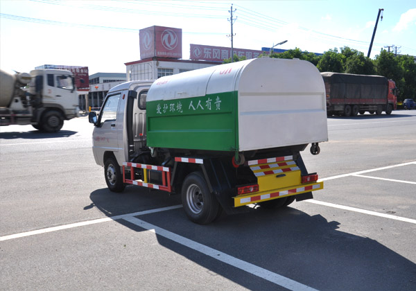 國五凱馬車廂可卸式垃圾車